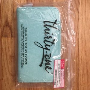 Thirty-One All About the Benjamins Wallet NWT